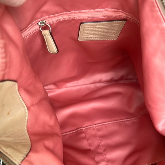 Coach Kristin Taupe Large Hobo Crossbody  Style 14769 - Picture 8 of 13